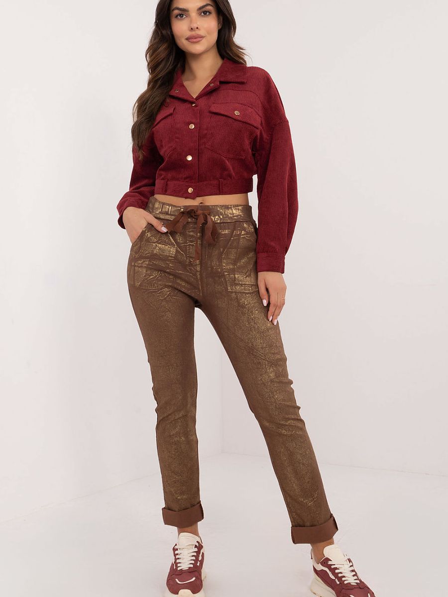 Pantalón de mujer marrón · modelo 201867