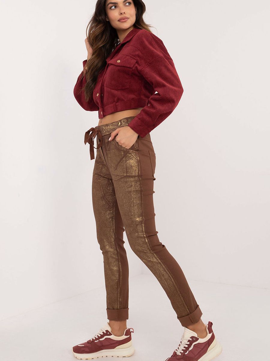 Pantalón de mujer marrón · modelo 201867