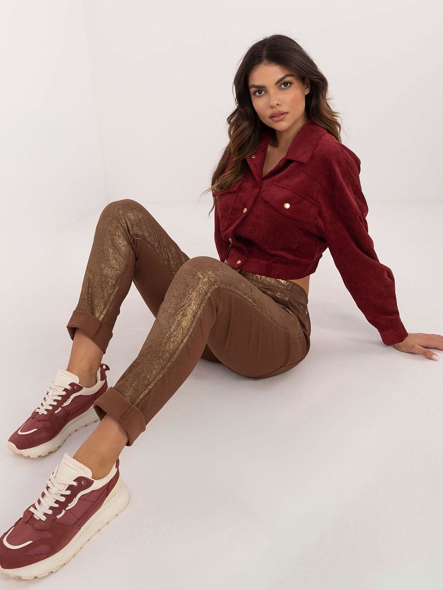 Pantalón de mujer marrón · modelo 201867